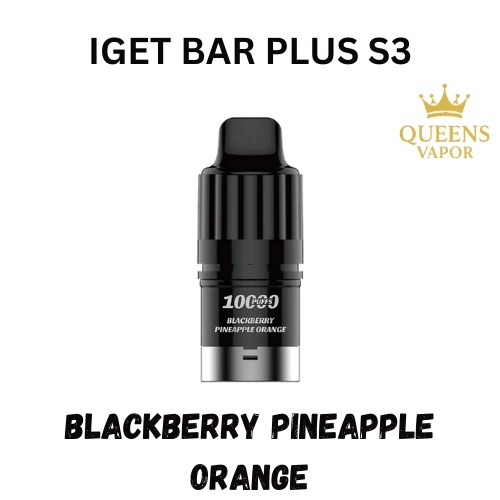 Blackberry Pineapple Orange – IGET BAR Plus S3 – Pod Only