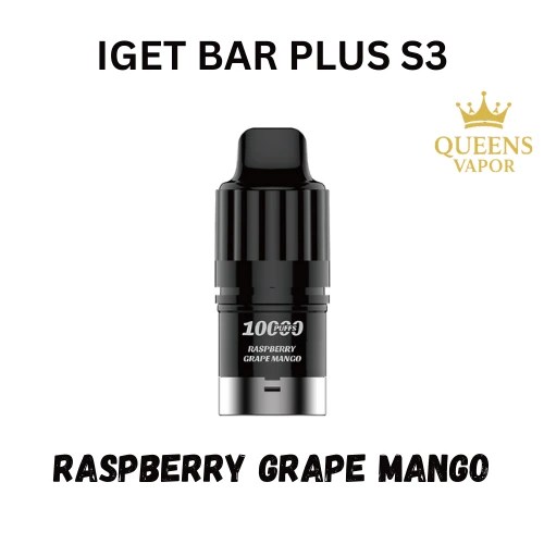 Raspberry Grape Mango – IGET BAR Plus S3 – Pod Only