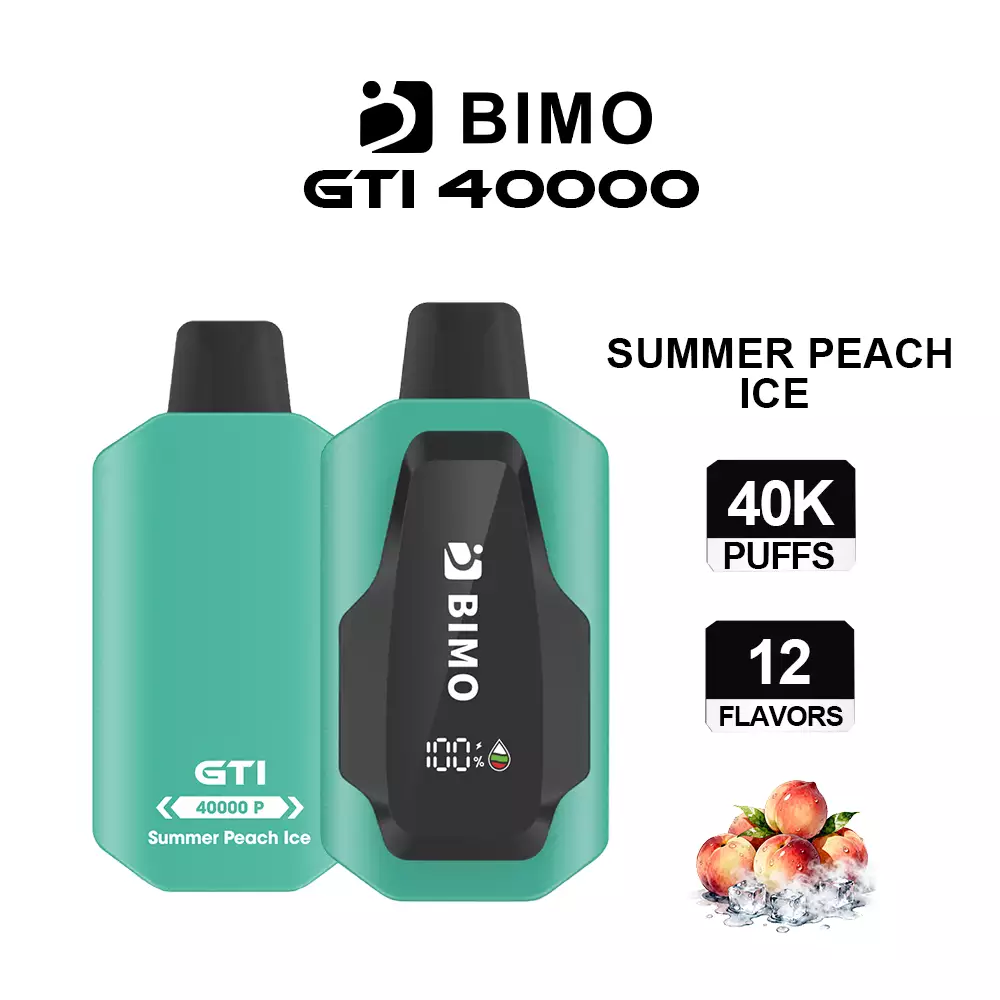 BIMO GTI 40000 Puffs – Summer Peach Ice Edition